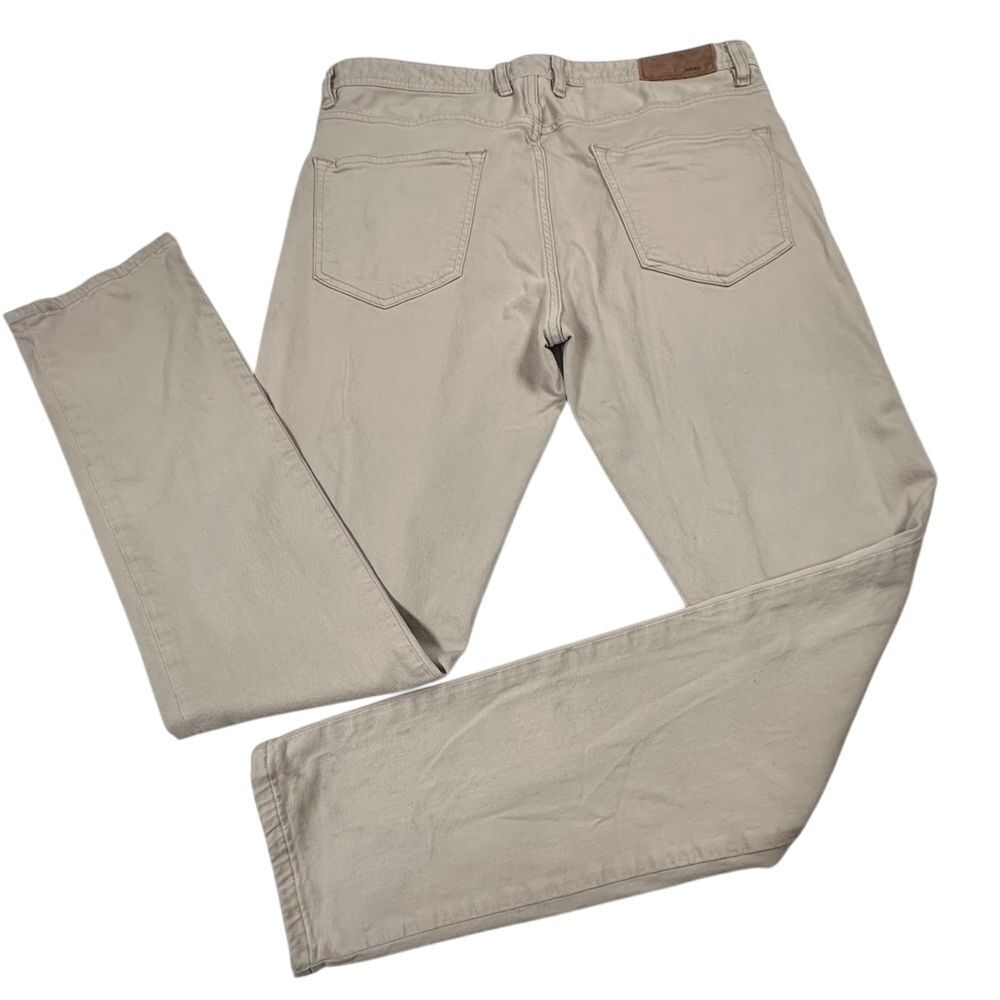 johnnie-O Light Khaki Size 34x32 Straight Chino Pants Jeans - Picture 3 of 6